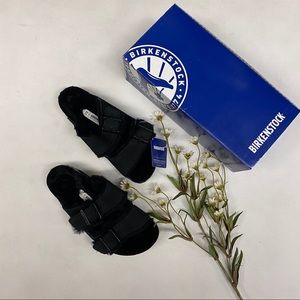 Birkenstock Black Arizona Fur